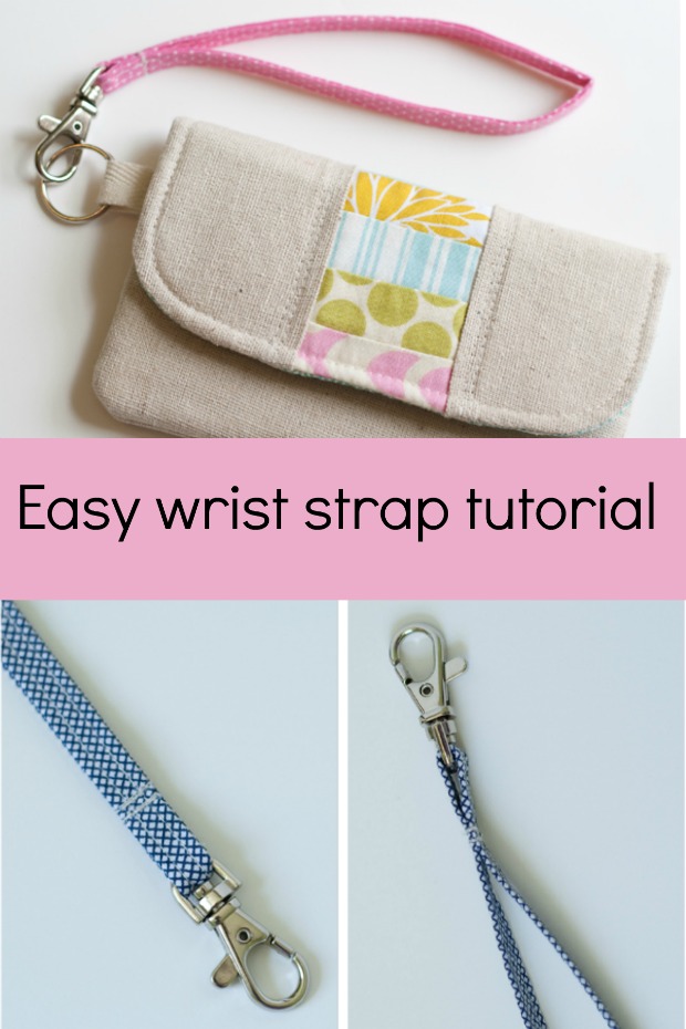 Easy Wristlet Strap sewing tutorial