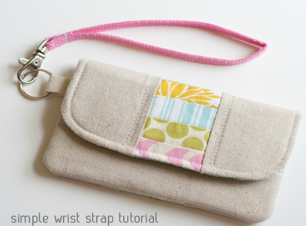 How to sew a Wristlet Strap in 6 Steps. 3 different styles.