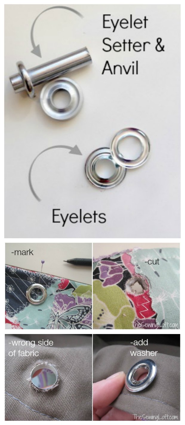 How to shop insert eyelets