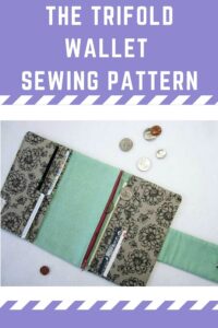 The Trifold Wallet pattern - Sew Modern Bags