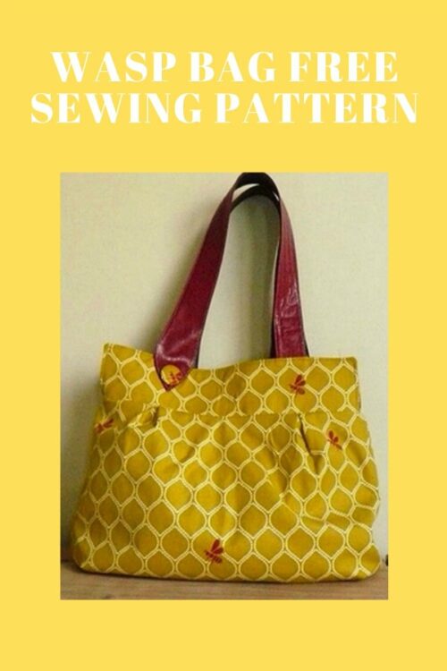 Wasp Bag free sewing pattern