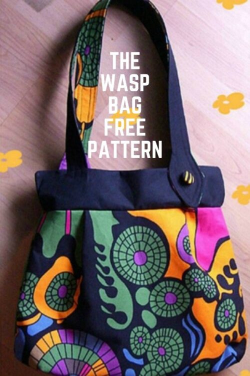 The Wasp Bag free sewing pattern