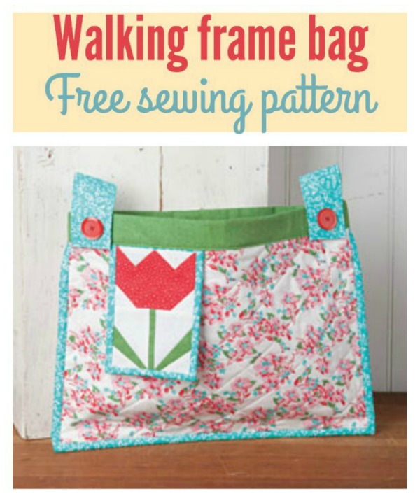 Tulip Walker Tote Bag FREE pattern