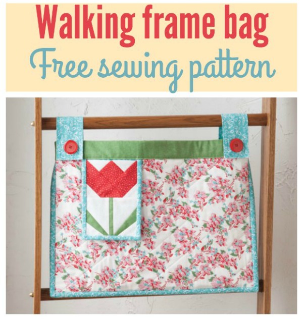 Tulip Walker Tote Bag FREE sewing pattern - Sew Modern Bags