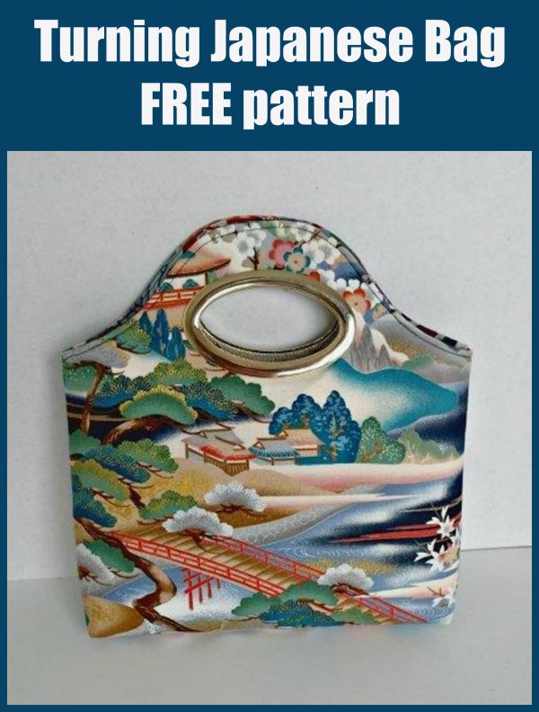 Turning Japanese Bag free pattern