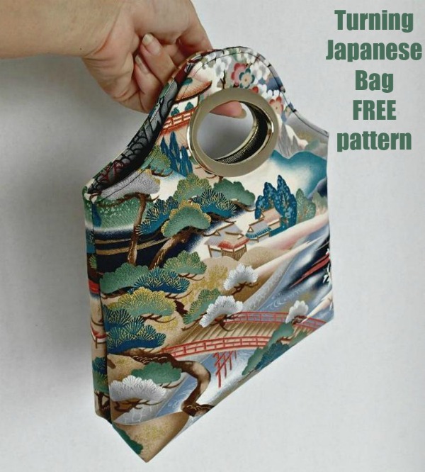 Turning Japanese Bag free pattern