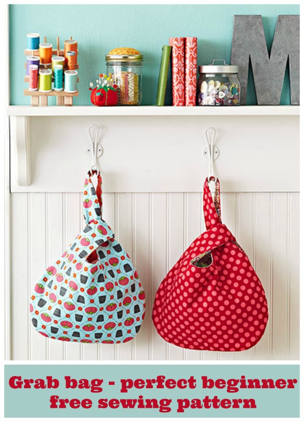 Grab Bag Beginner FREE sewing pattern