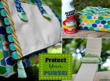 Have you ever wondered if you should/could use a fabric protector on your handmade bags? Here's the answer!