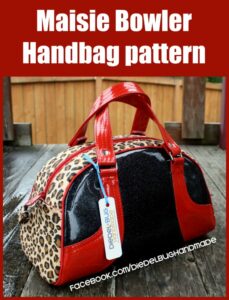 Maisie Bowler Handbag pattern - Sew Modern Bags