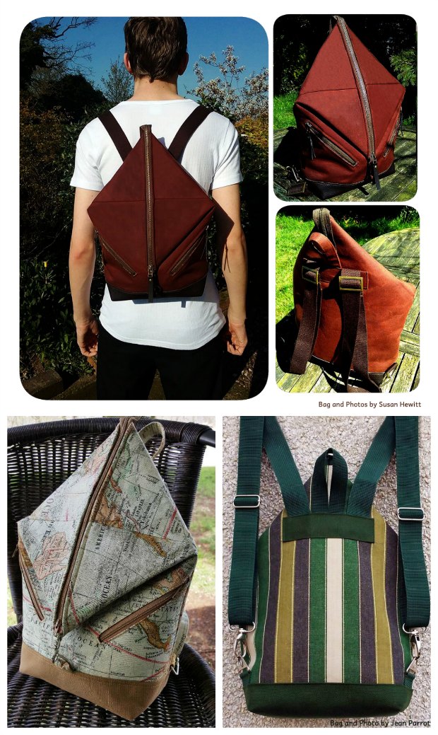 Andrea's Rucksack sewing pattern in 2 sizes