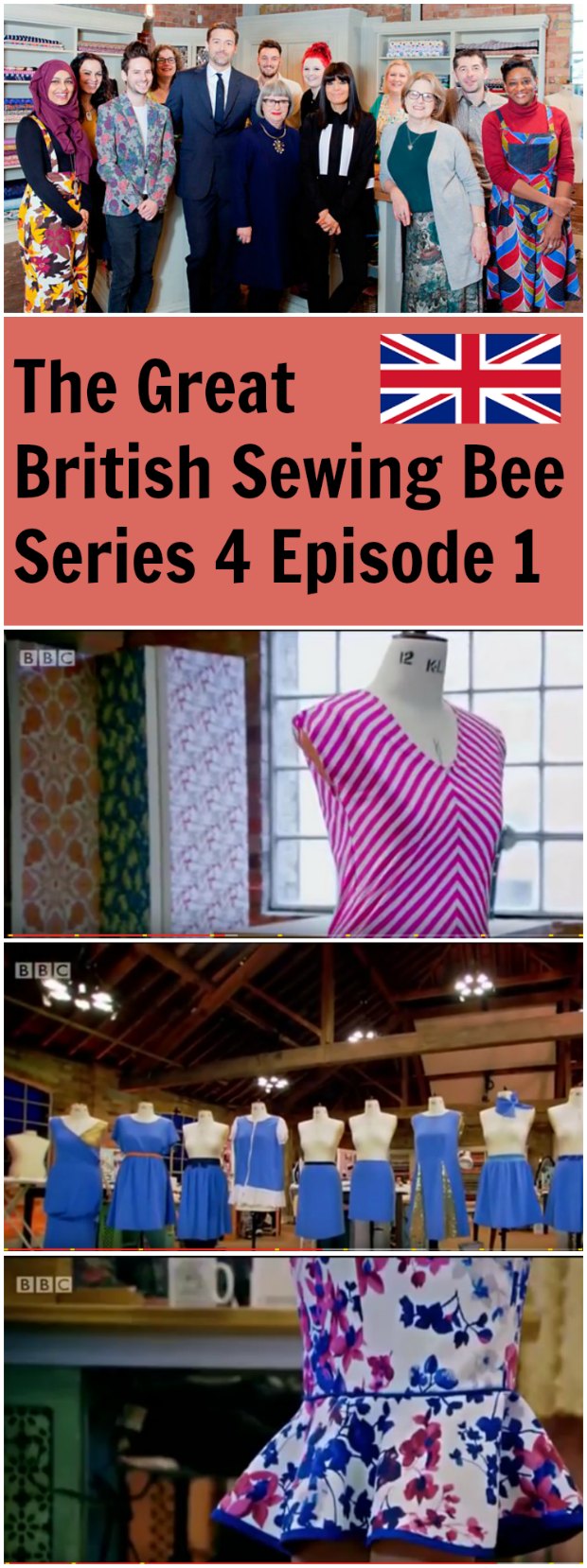 I missed this episode so I was so excited to see it available in full here. The BEST sewing show on TV, and I love all those British accents.