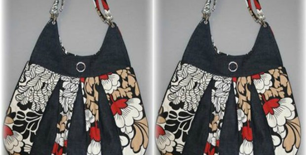 This purse is so stylish and it's a free sewing pattern too. There are only written instructions but I'm confident I can do it!