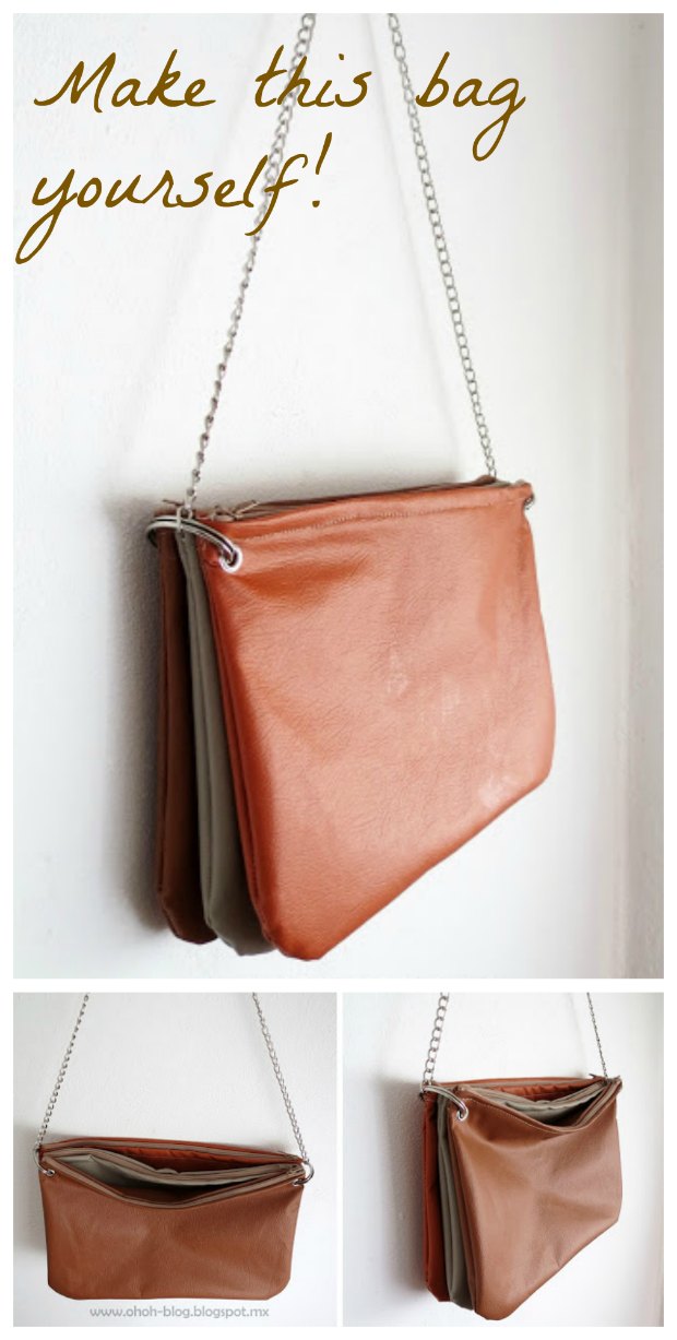 Trio Zipped Bag FREE sewing pattern & tutorial