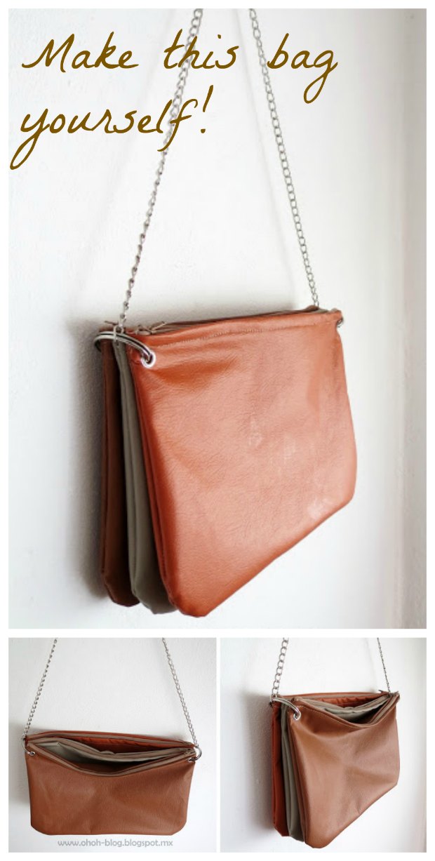 Faux Leather Handbag - The Sewing Directory