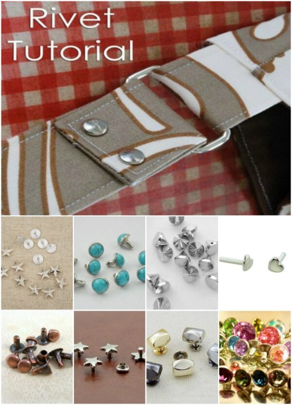 How to install rivets a FREE sewing tutorial Sew Modern Bags
