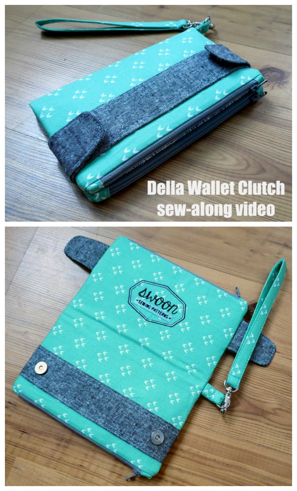 Della Wallet Clutch sew-along video