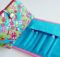 Genius bag that combines the cosmetics bag and the brush roll all in one. Has a FREE pattern and tutorial you can download AND a step by step video as well.