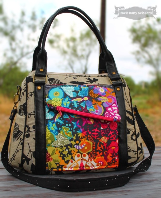 The Rockstar Bag sewing pattern - Sew Modern Bags