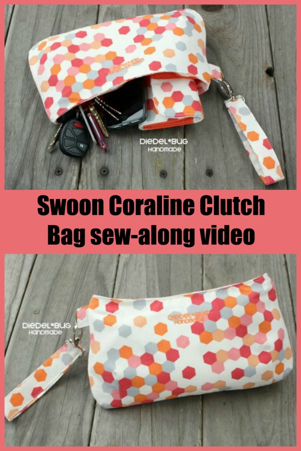 Swoon Coraline Clutch bag sew-along video