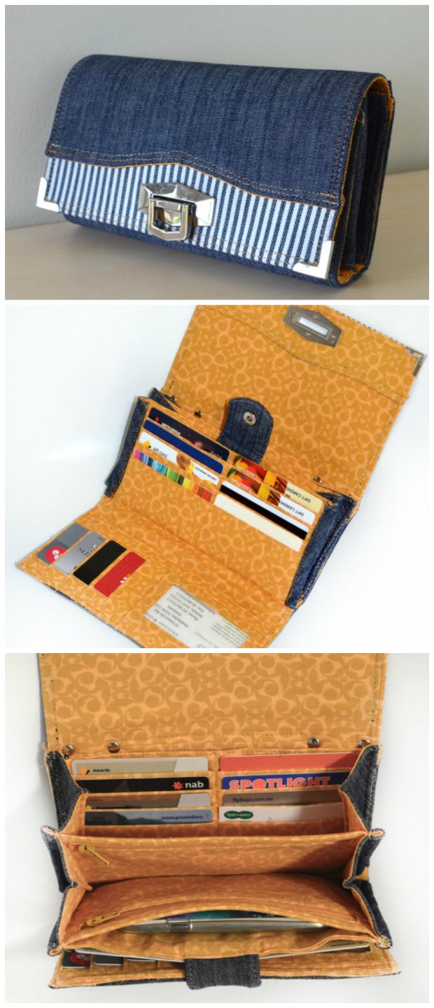 Penny Inn Wallet sewing pattern by Chris W Designs