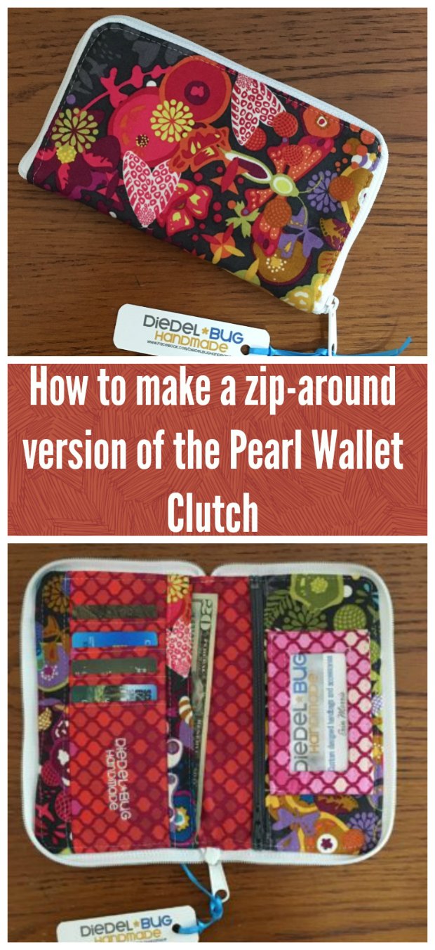 Pearl Wallet Clutch PDF sewing pattern from Swoon Patterns