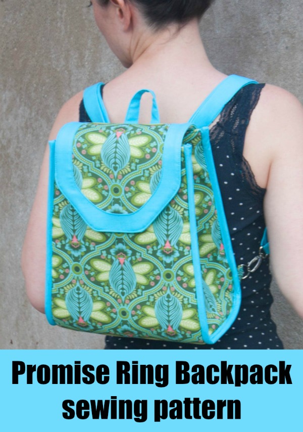 Promise Ring Backpack sewing pattern