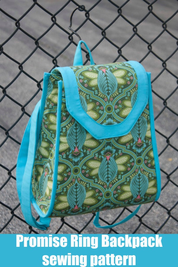 Promise Ring Backpack sewing pattern