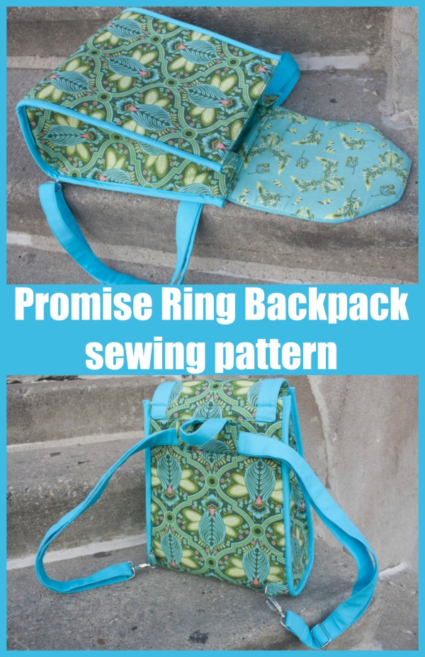 Promise Ring Backpack sewing pattern