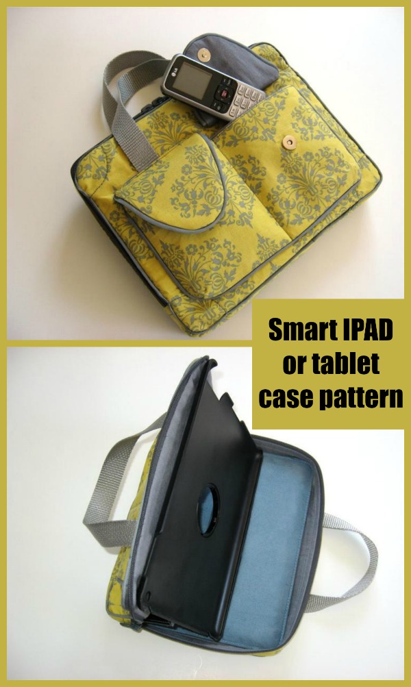 Smart IPAD or tablet case sewing pattern