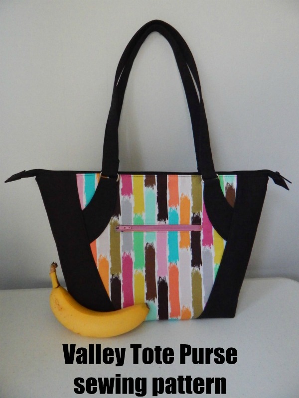 Valley Tote Purse sewing pattern