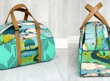 Video tutorial for how to sew the Betty Bowler purse sewing pattern.