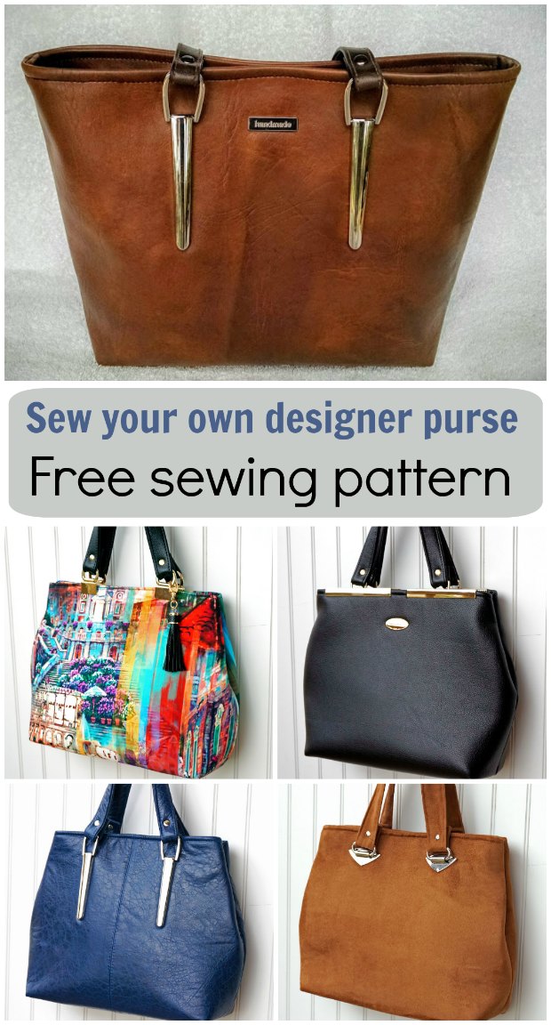 Emmaline Bags: Sewing Patterns and Purse Supplies: Make Your Own  Vinyl/Leather Look Handbag Straps - A Tutorial