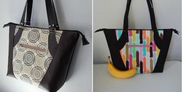 My favorite purse sewing pattern. Easy to make, has some nice features, and can sew it in vinyl/leather or all fabric too. Looks like store bought when it's finished.