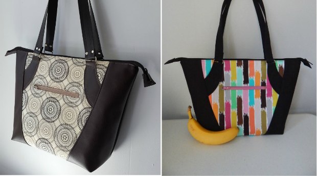 Valley Tote Purse sewing pattern - Sew Modern Bags