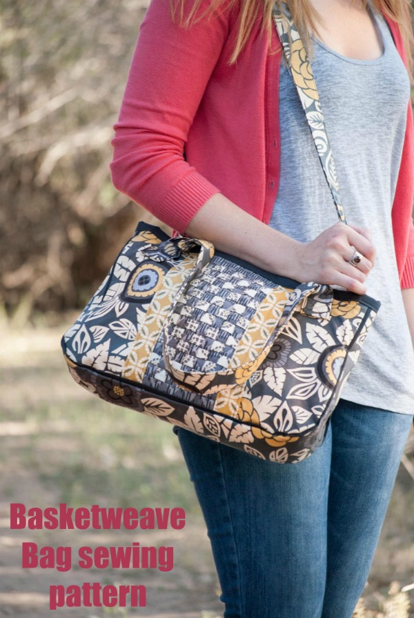 Basketweave Bag sewing pattern