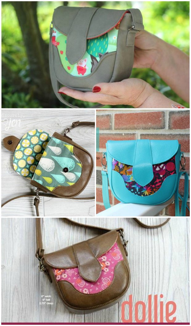 Free sewing pattern for this mini cross body bag. Vinyl or fabric options with full sewing instructions for each. I'm going to make mine at 25% bigger as a second option too.