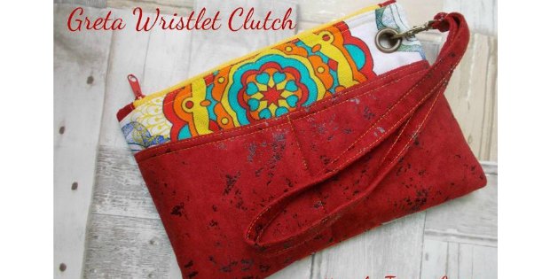 Kent Wristlet Clutch Bag (+video) - Sew Modern Bags