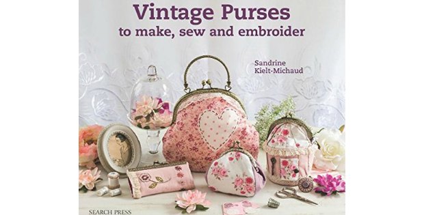 Ideas, patterns and inspiration for how to sew vintage style purses and bags. Sewing book.