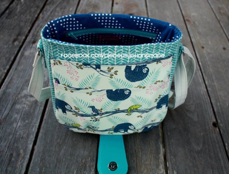 Sandra Saddle Bag pattern and video - Sew Modern Bags