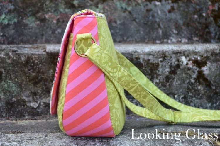 Sandra Saddle Bag pattern and video - Sew Modern Bags