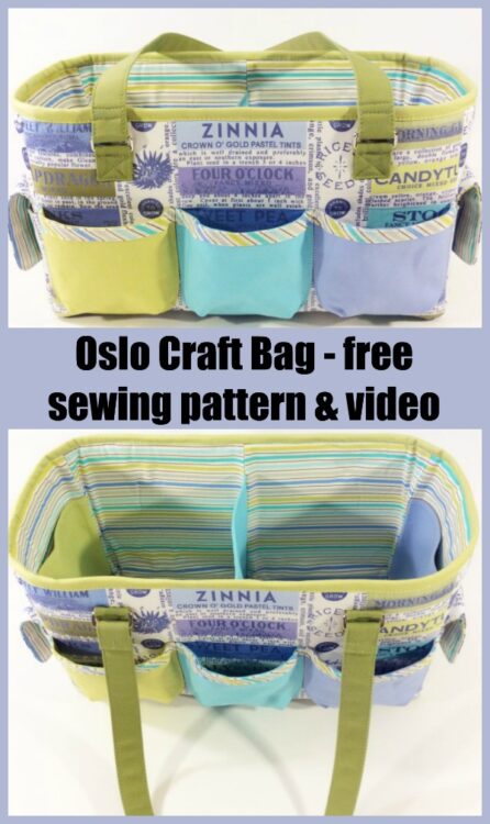 Craft bag 2024 sewing pattern