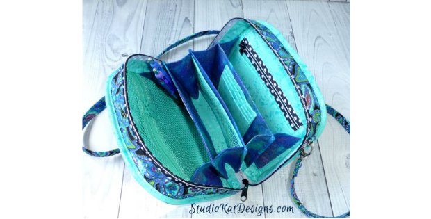 Awesome bag sewing pattern. I learned SO much from these instructions and my bag is fabulous. Recommended.