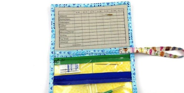 How I keep all my machine needles organised, and you can too. Sewing pattern.