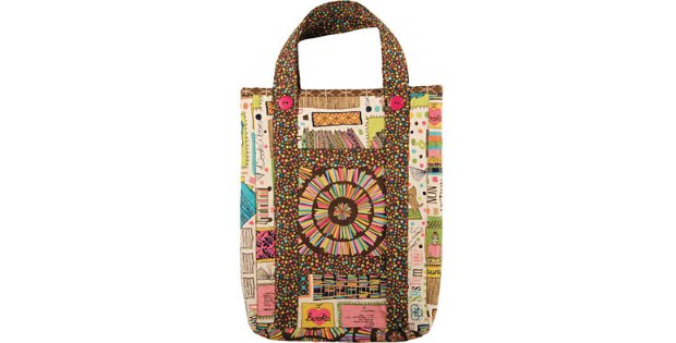 Easy tote bag sewing pattern. Free tote bag sewing pattern.