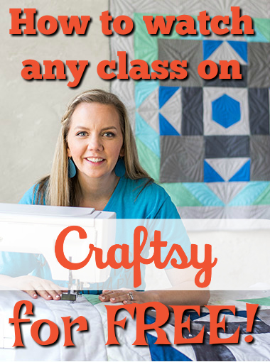 Craftsy unlimited. Watch any class on Craftsy for free. 7 -day trial special offer. Craftsy class coupon code. Free Craftsy class.