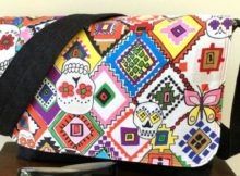 Messenger bag free sewing pattern