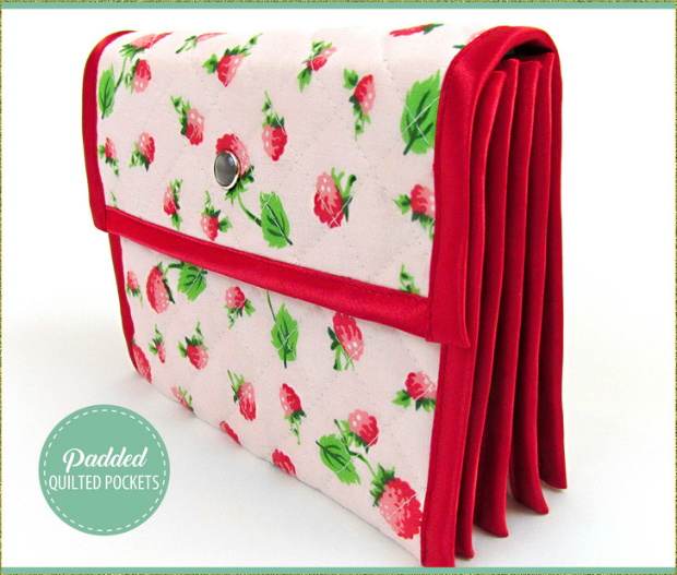 Quilted Accordion Pouch FREE instructions