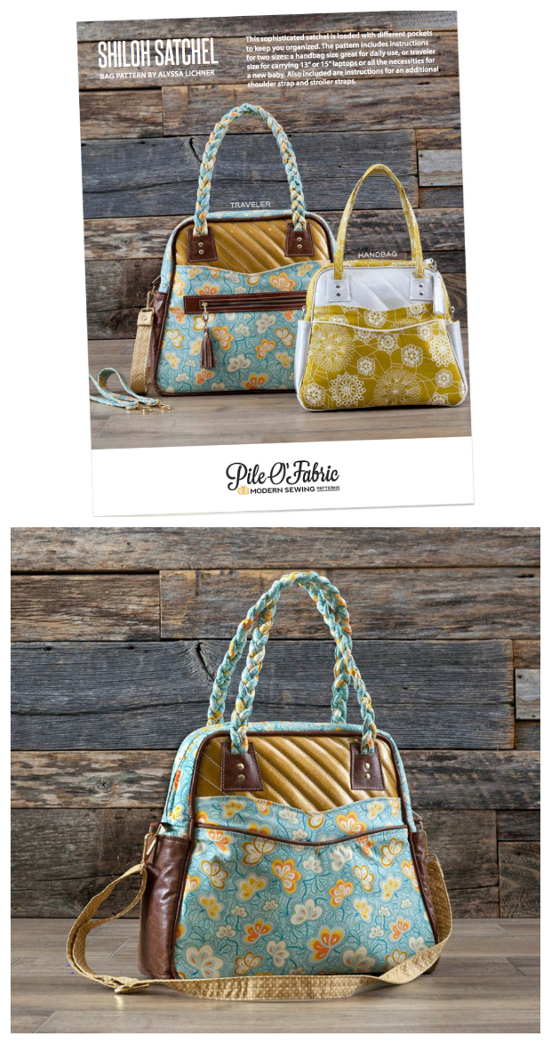 Shiloh Satchel sewing tutorial and video
