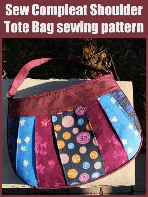 Sew Compleat Shoulder Tote Bag sewing pattern - Sew Modern Bags