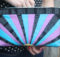 Sunrise Clutch Bag Sewing Pattern. This clutch features a great foundation paper-pieced exterior together with a recessed zipper and optional wrist strap.